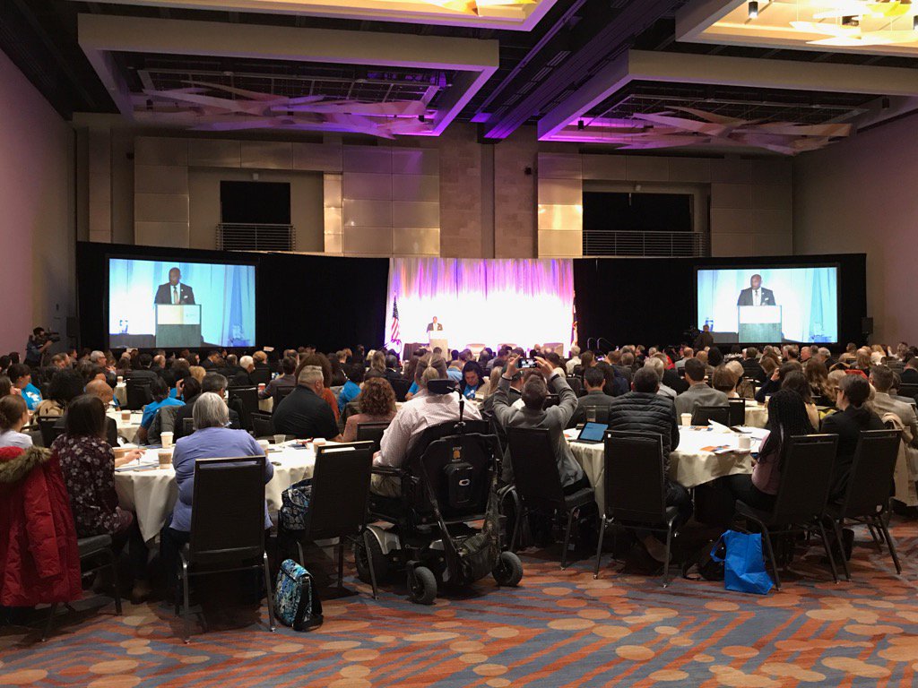 Amazing to hear <a href="/MayorHancock/">Michael B. Hancock</a> present at the #Denver #Housing #summit2017