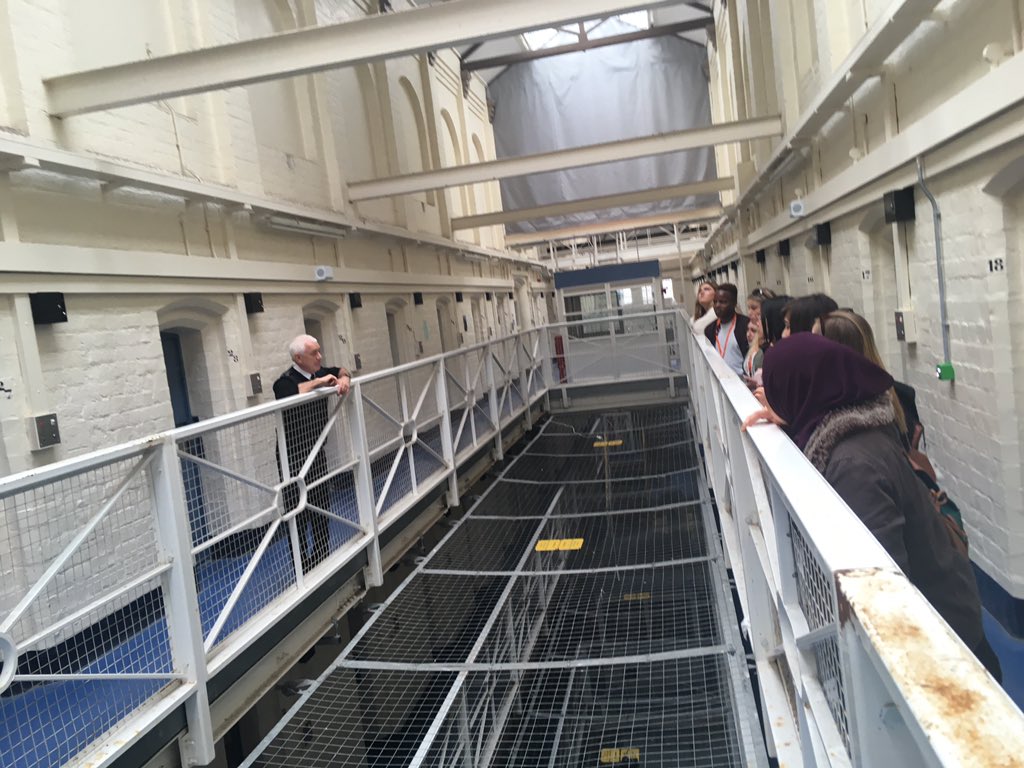 AberCriminology's tweet photo. Thank you for having us, @JailhouseTours #jailhousetoursdana #shrewsbury #danaprison👨‍✈️👩‍✈️ https://t.co/XM4BMiiGbf