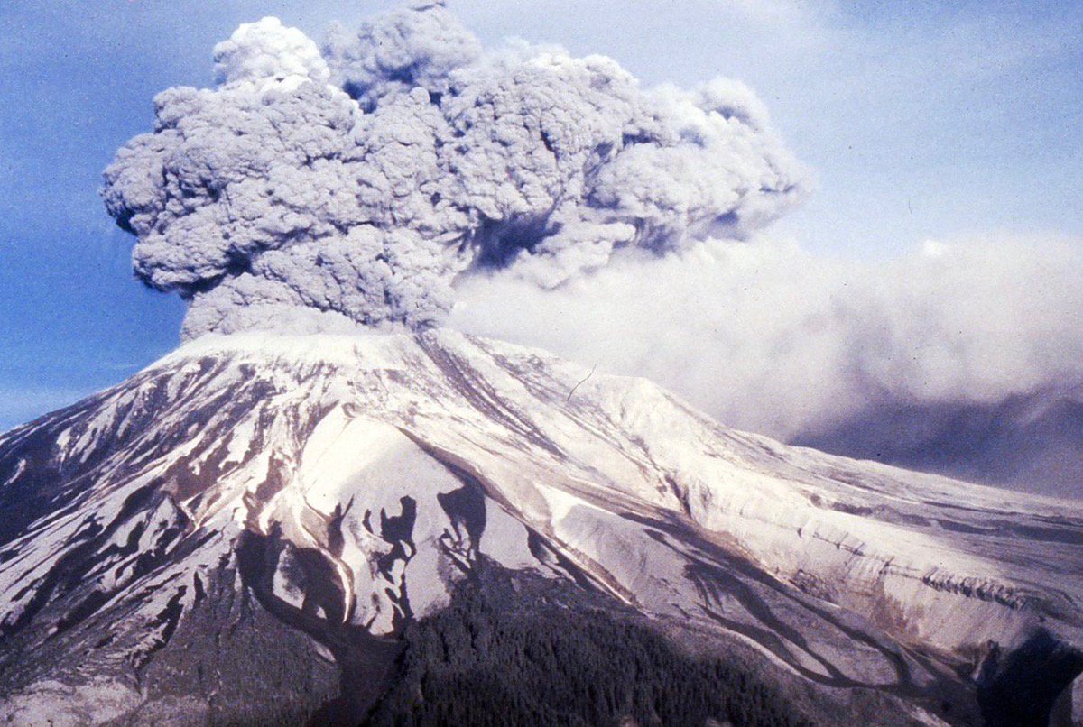 Mount St Helens Erupting This Week 1980 Called Deadliest Volcanic