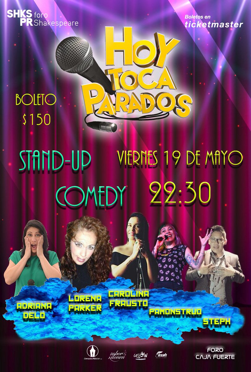 oyeeepam's tweet photo. Hoy toca comedia a cargo de puras chicas, nos vemos en el @ForoShakespeare 10:30pm, la van a pasar bien chicles. #BuenViernes https://t.co/ux4nzCodQg