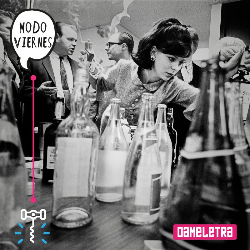 Dame_Letra's tweet photo. ¡Donde se acaban los prejuicios y arranca el #ModoViernes 🕺💃! https://t.co/dnBltCc2Fe