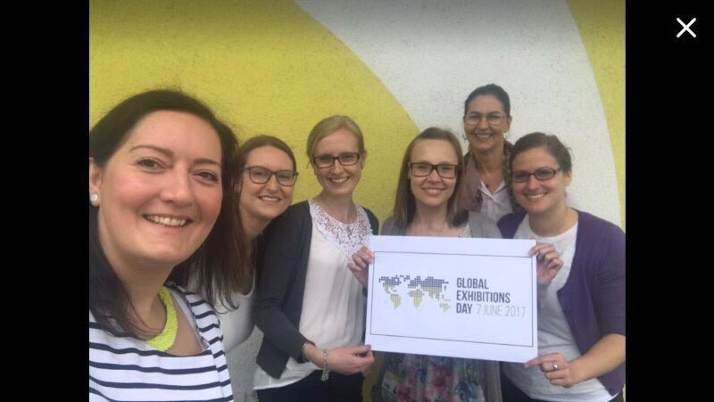 A_Herberholz's tweet photo. #GED17 support from #Stuttgart for the global exhibition world! #Steinke #Savidfoluschi #Trester #pulverich @escolar_fair @Messe_Stuttgart https://t.co/Ol0hMl31z6