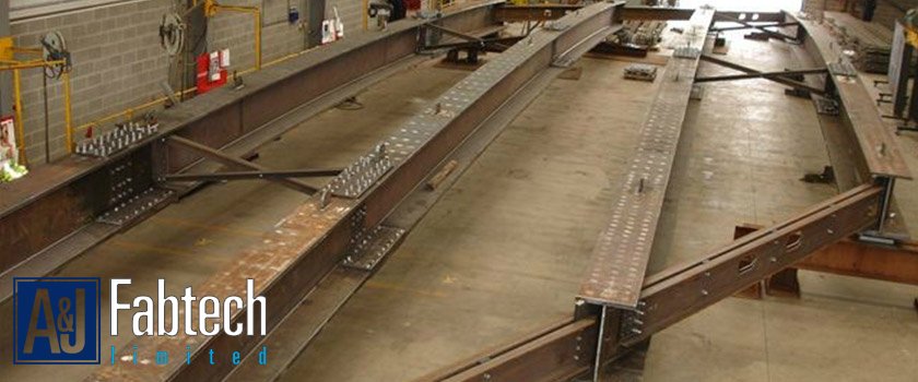 AJFabtech's tweet photo. Precision Bridge Girder #Manufacture &amp; #Assembly. #Peterborough - #Nuneaton section of @networkrail  East – West rail link. #raildivision https://t.co/GPu9N7O2rn