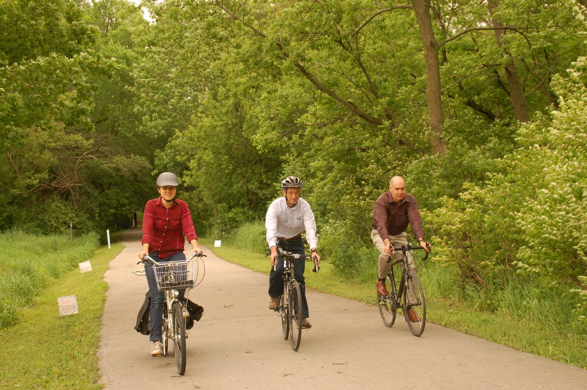iowadnr's tweet photo. Did you ride in for #BiketoWorkDay2017? We did! https://t.co/IuWdyaRsf6