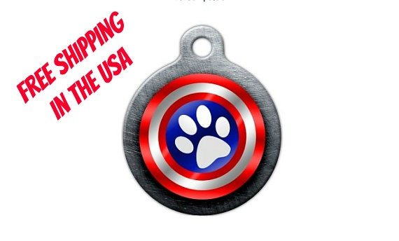 SPCustomAlum's tweet photo. Captain America Pet Engraved Pet ID Tag - Personalized Engraved Dog T… https://t.co/InqcXj0sML #Etsy #EngravedDogTag https://t.co/WUaUCCYk9V