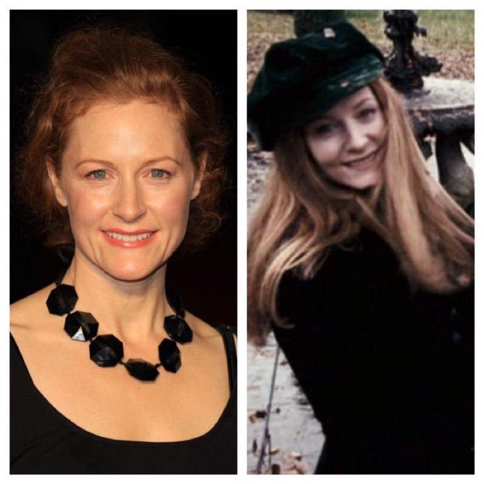 May 19: Happy Birthday, Geraldine Somerville! She played Lily Potter in the films. 