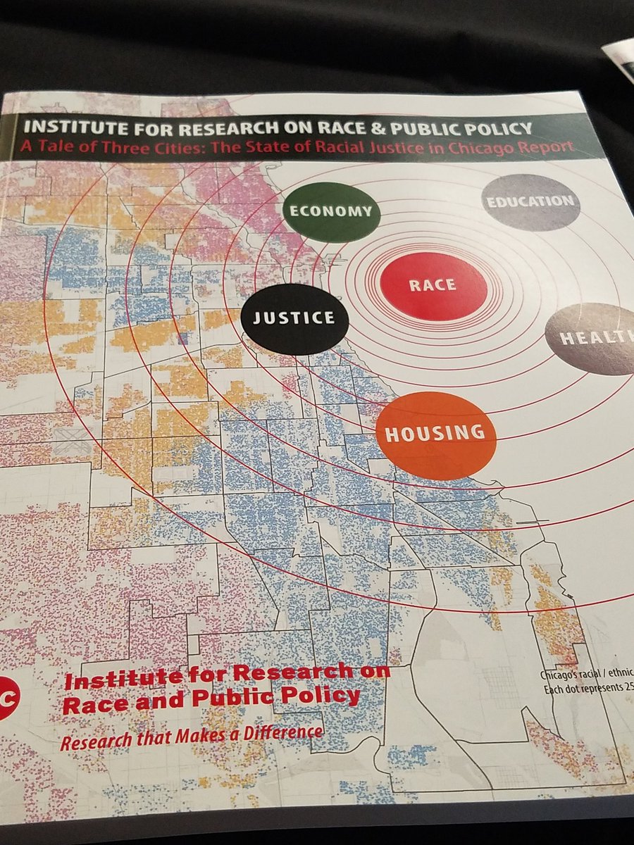 MaryMorten's tweet photo. @irrppuic report release The State of Racial Justice in Chicago: Imaging a More Just Chicago first panel #SRJchi #OTT2017 @latinopolicy https://t.co/cGNpUpJgvS