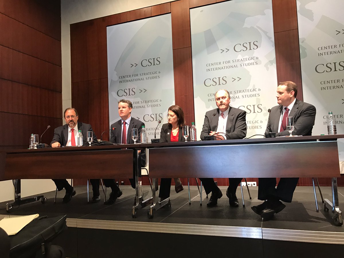 CJZember's tweet photo. From @CSIS #innovation event: use defense industry to vet and apply global / commercial tech advances. @shetlerjones @PeterANewell @ARE5 https://t.co/sMfnEjWBEa