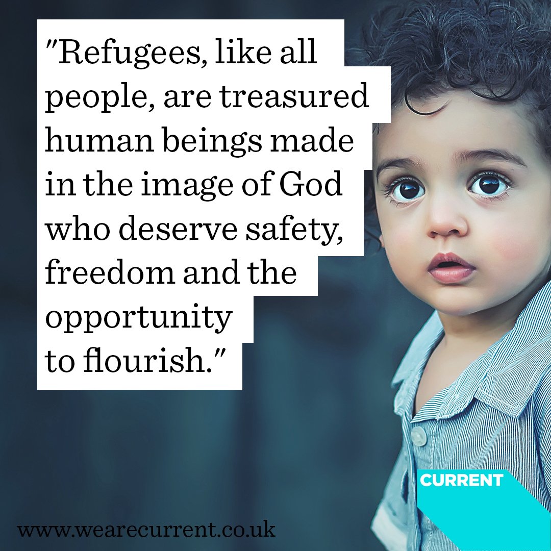 WeAreCurrentUK's tweet photo. “Refugees, like all people, are treasured 💎human beings made in the image of God.” -Archbishop Welby🙏 Read more: https://t.co/vKrP4YB5Gs https://t.co/bFOPyh6YmY