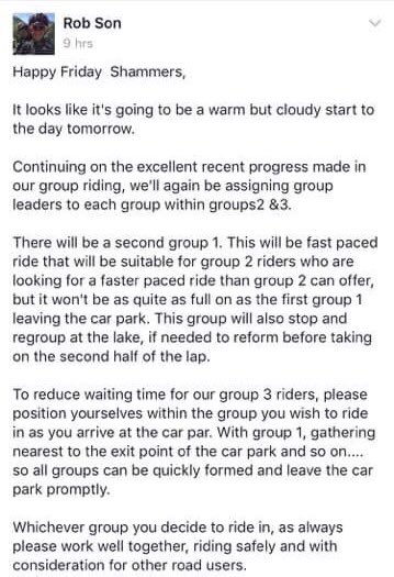 SAScycleclub's tweet photo. Every Saturday 7am, Ashton Way Keynsham. Everyone welcome to join us in our 'Lap of The Lakes'
#SAS
#LOTL
#CollectiveCycling
#TomorrowWeRide https://t.co/LD64vjBI3Q
