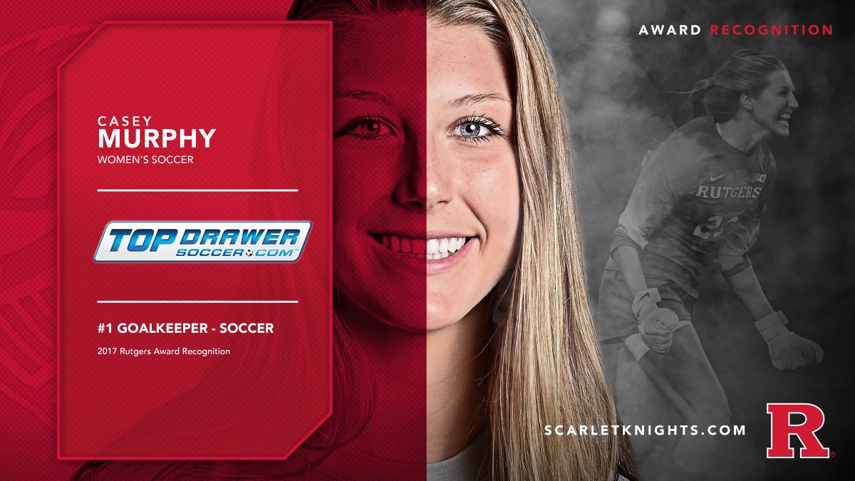 RUWSoccer's tweet photo. RELEASE: Murphy pegged top collegiate goalkeeper by @TopDrawerSoccer for 2017 season! https://t.co/hueAFbaDhe https://t.co/WgA5OEFJki