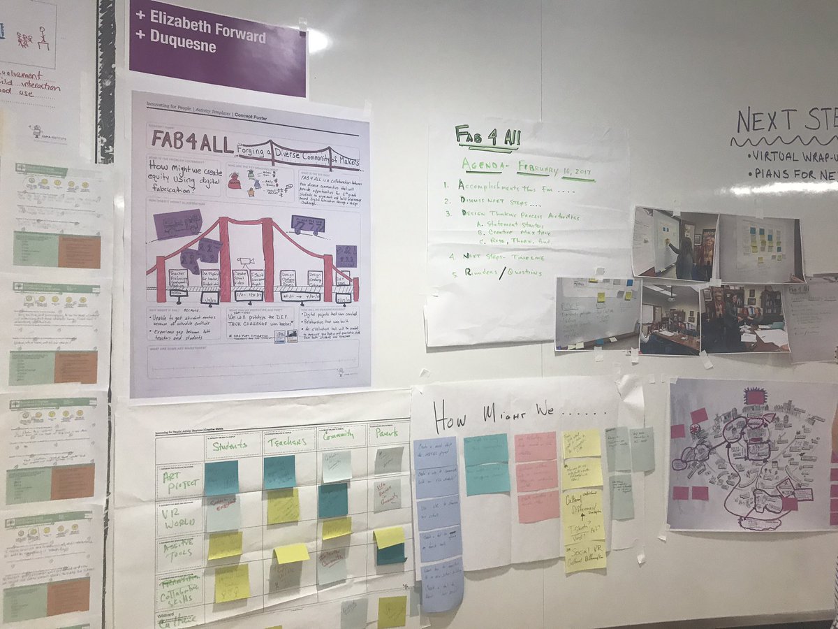 StanWhiteman's tweet photo. Thank you @remakelearning and @LUMAInstitute for providing the opportunity to create #FAB4ALL a collaboration between @DukeCitySD and #EF https://t.co/2fzrK0LkMf