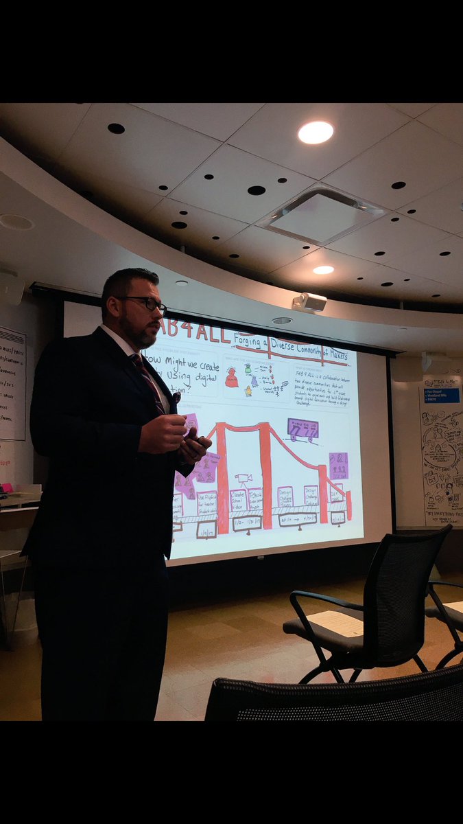 StanWhiteman's tweet photo. Thank you @remakelearning and @LUMAInstitute for providing the opportunity to create #FAB4ALL a collaboration between @DukeCitySD and #EF https://t.co/2fzrK0LkMf