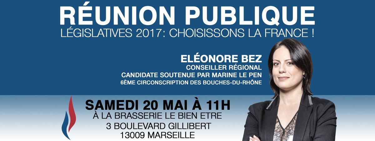 A demain !
#Marseille #Legislatives2017
#ChoisirLaFrance