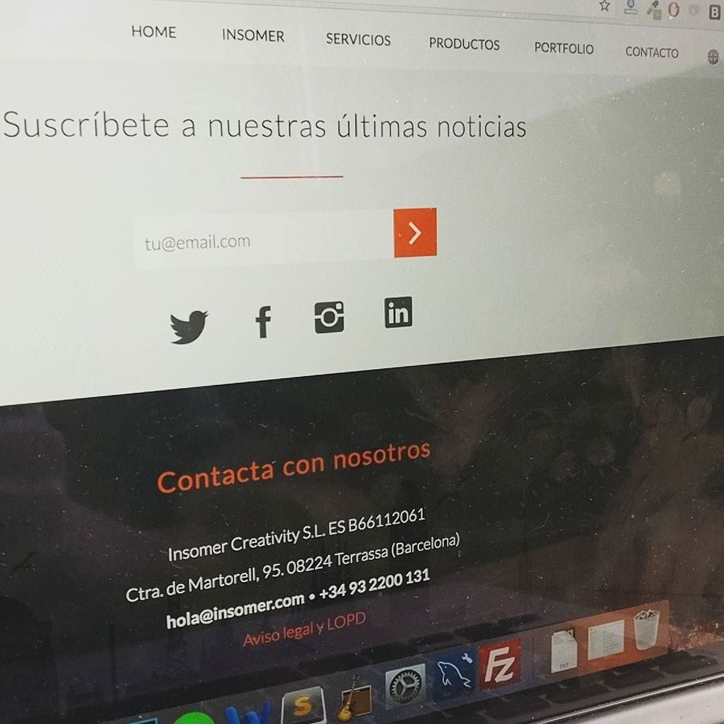 InsomerBCN's tweet photo. Siempre pensando en cómo mejorar nuestros servicios y productos. Pronto en nuestra web encontraréis un portfolio b… https://t.co/rB2MGlJcMU https://t.co/skit2RiQKB