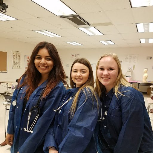 Future medical professionals of RCHS!!! @ashlyn_nicole0 <a href="/rosenygard10/">rose</a>  <a href="/RoyseCityHS/">Royse City HS</a>