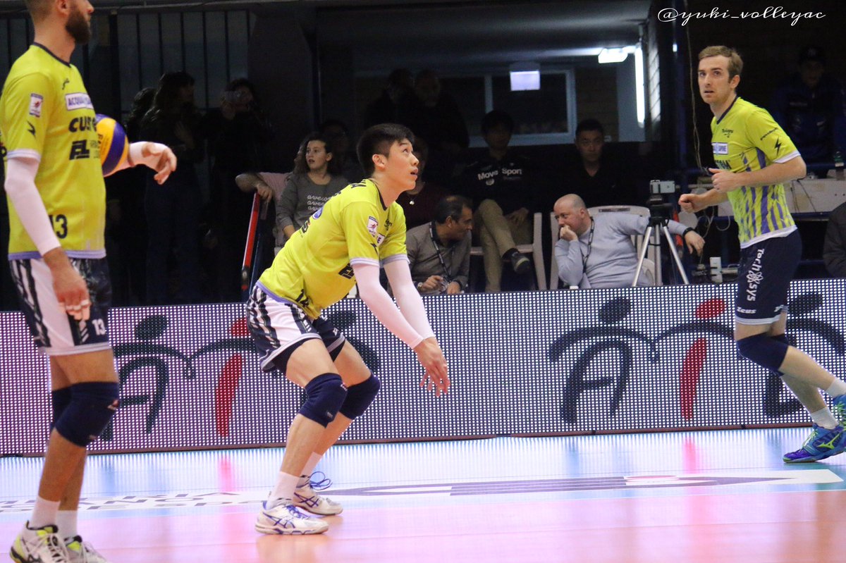 yuki_volleyac's tweet photo. PalaBianchini/Latina (LT) 
2017.2.19 
#YukiIshikawa #TopVolley45 #LatinaPerugia https://t.co/94PQQAwaES