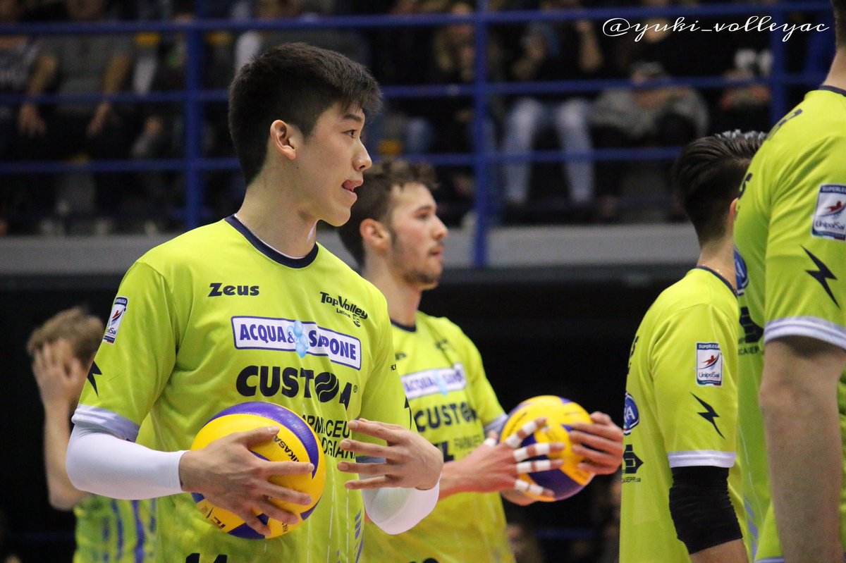 yuki_volleyac's tweet photo. PalaBianchini/Latina (LT) 
2017.2.19 
#YukiIshikawa #TopVolley45 #LatinaPerugia https://t.co/94PQQAwaES