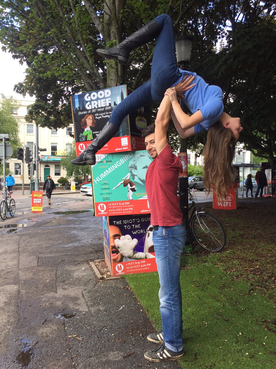 Out and about in Brighton! Excited to be <a href="/WarrenTheatre/">warrentheatre</a>. Come see us tomorrow and Sunday at 4pm! <a href="/brightonfringe/">Brighton Fringe</a> <a href="/OtherplaceBTN/">Otherplace Brighton</a>