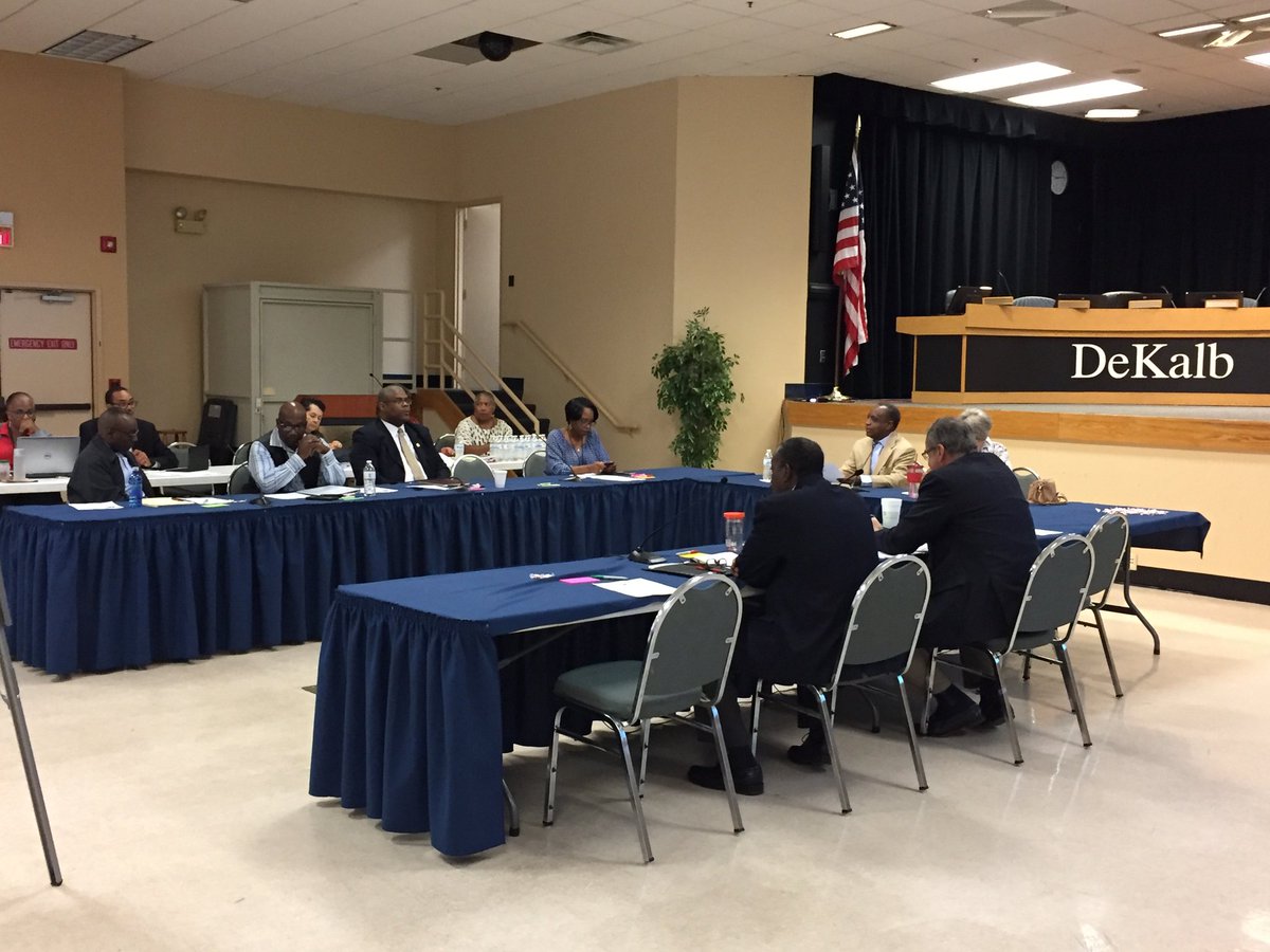 #ItsInDeKalb CEO Michael Thurmond &amp; Commissioners are meeting to develop a SPLOST vision.
