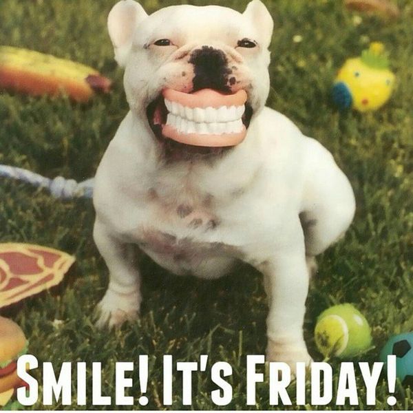 Smile for Friday!  #FridayFeeling