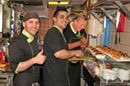 Carinatapas's tweet image. Onze keuken brigade tijdens happen en stappen Oud Rijswijk @TurionEvents