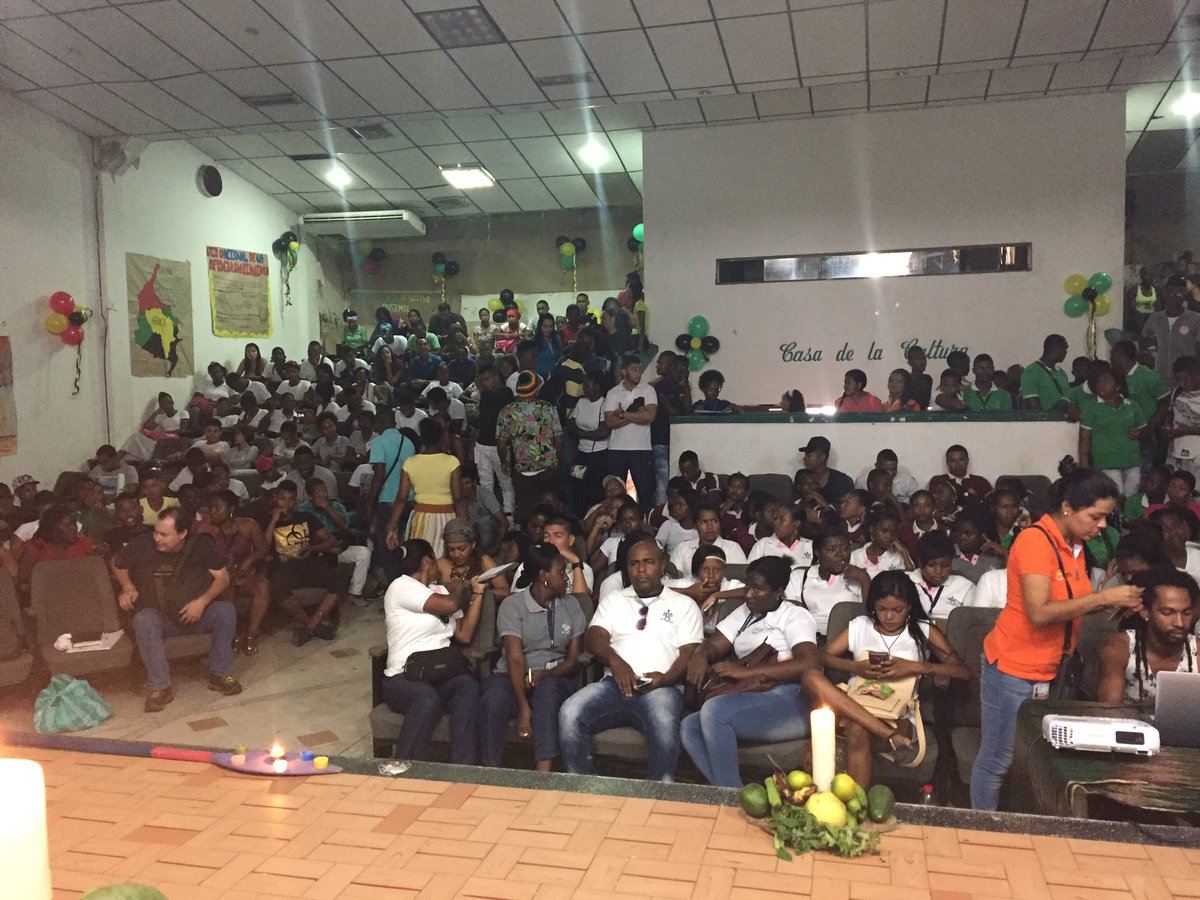 evillota's tweet photo. #SENAEsAfro conmemorando Afrocolombianidad, Centro Agroindustrial y Pesquero de la Costa Pacífica  #Sena https://t.co/2ffHFzBn4g