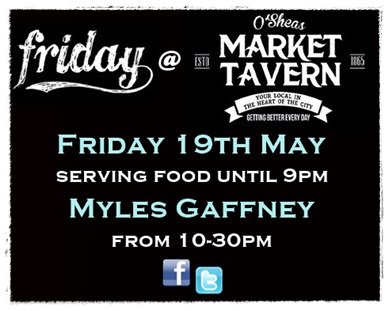 themarkettav's tweet photo. Live Music tonight from 10-30pm with "MYLES GAFFNEY" #livemusic #friday #cork https://t.co/qDUbr07d8q