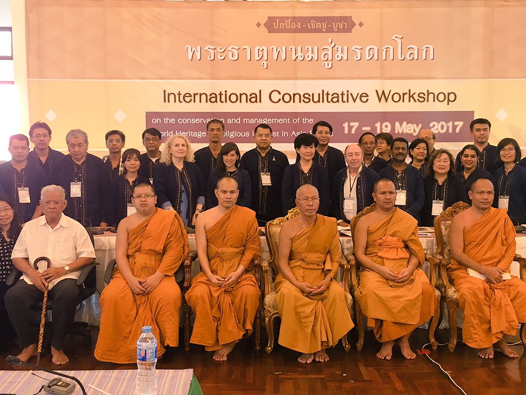 Sidorena27's tweet image. [PRI-SM, Thailand, 19/05/17] Closing Ceremony of the International Consultative Workshop on Heritage of Religious Interest in Asia-Pacific