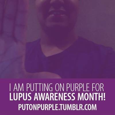 vin_the_fin's tweet photo. 'Cause the only thing strong enough to break me is me #LupusAwarenessMonth #PutOnPurple #Lsign https://t.co/FIUyLjPL8x