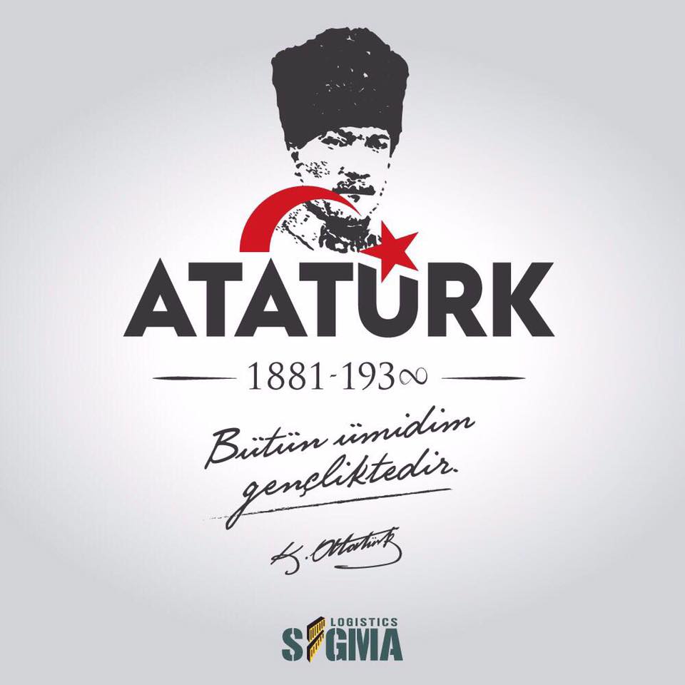 Atatürk'ü Anma, Gençlik ve Spor Bayramı Kutlu Olsun.
