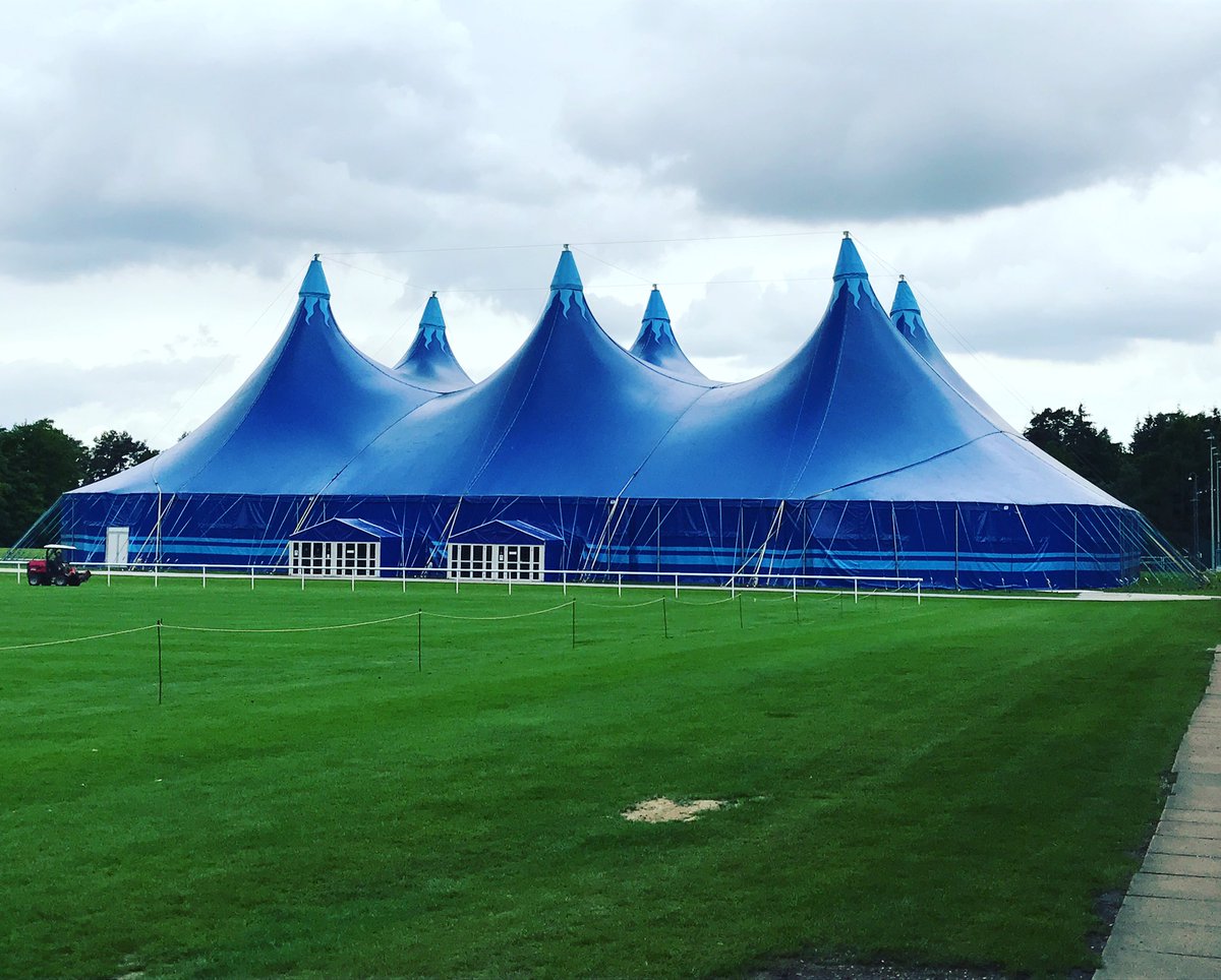 The big top is ready! #countingdownthedays #speechday #onlyatwelly