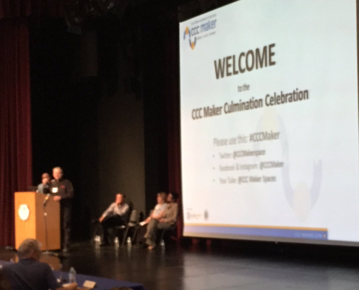 Dale Dougherty's inspiring speech motivated me to try tweeting for the first time - MSJC Makes! #CCCMaker