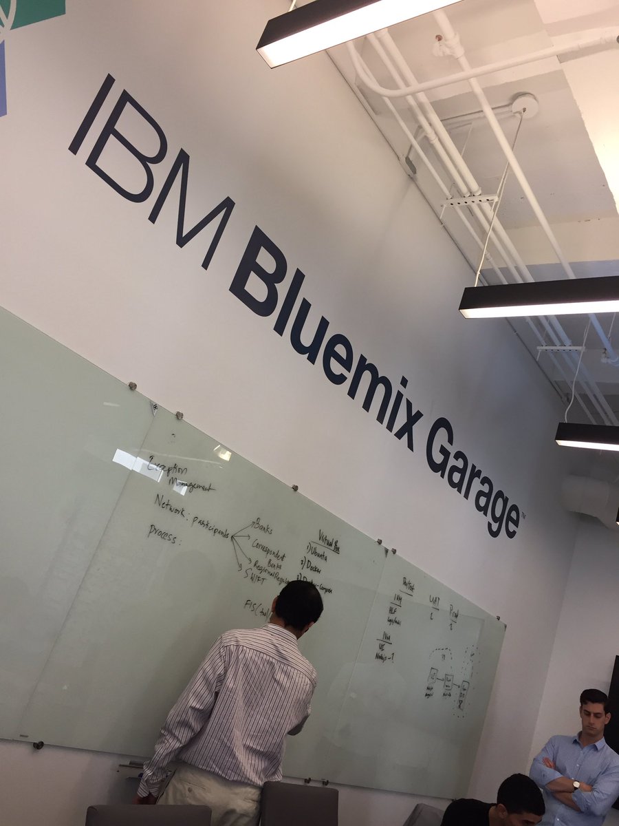 shannonkdolan's tweet image. In the #ibmbluemixgarage discussing #reconciliation #exceptionmanagement #reconopportunities @FISGlobal @IBMBluemix