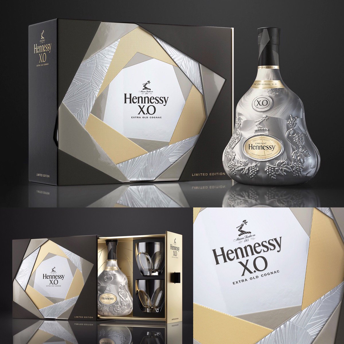 appartement103's tweet photo. We're happy to hear our design for Hennessy X.O. has been nominated for @PENTAWARDS this year! Happy Friday! #branding #packagingdesign https://t.co/CJ2ns9rbOs