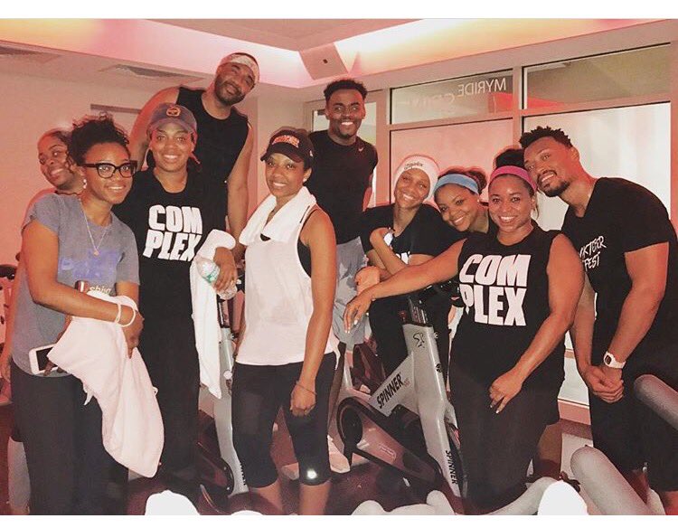 KayDeeDee_HR's tweet photo. #TrapCycle last night with my @Complex and @BET squad! Putting in that WORK πͺπΎ#SpikedSpin π΄πΎ #TooMuchSauce #MaskOff https://t.co/mx7Kw60vbk