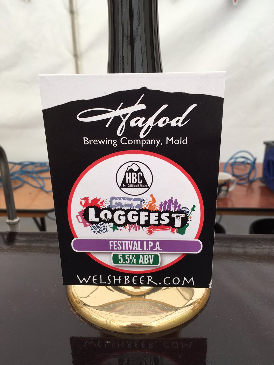Our own special loggfest ale will be making a comeback this year#welshale #localbrew #hafod