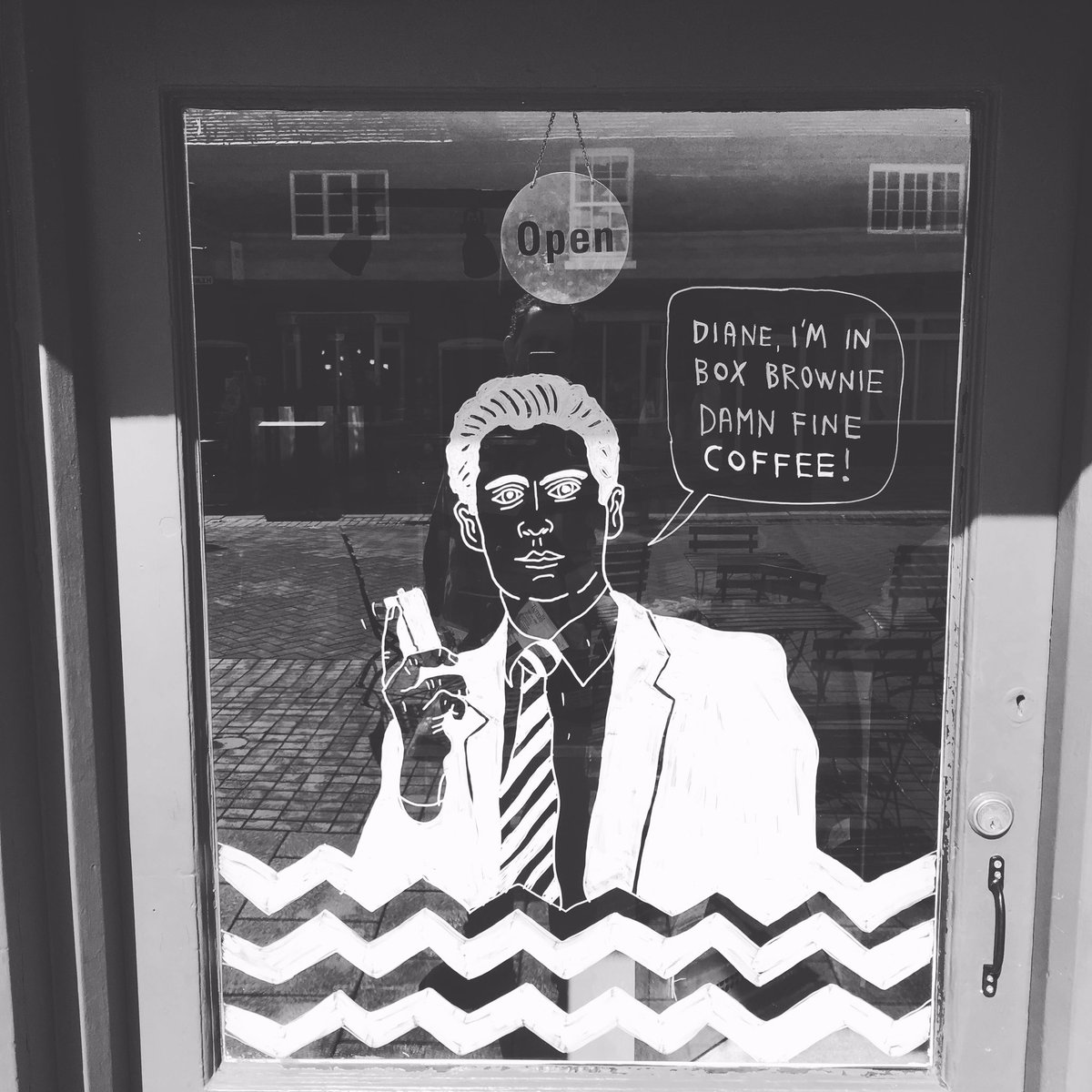 box_brownie's tweet photo. Take a peak, Greg's homage @box_brownie https://t.co/JQIbFYf48z