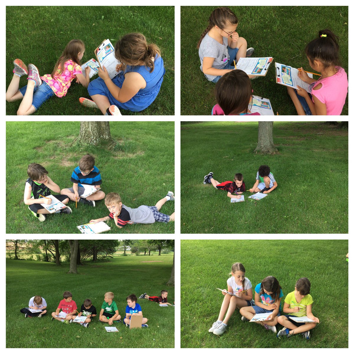 AnneHFrederick's tweet photo. Math class outside! https://t.co/Hdj3NtDJtZ