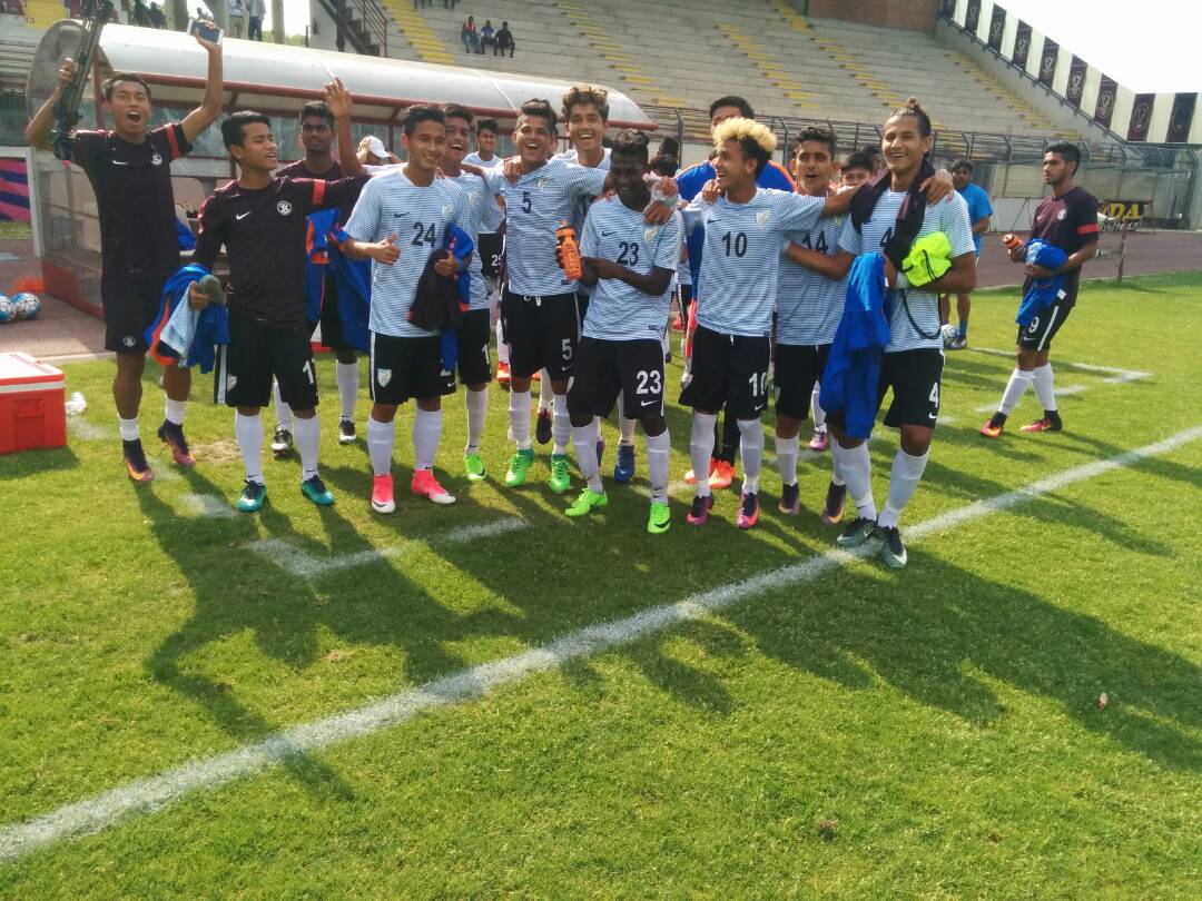 jist_news's tweet photo. India U-17 have beaten Italy U-17 2-0 in Italy. #IndianFootball. https://t.co/HjSPQNbXrv