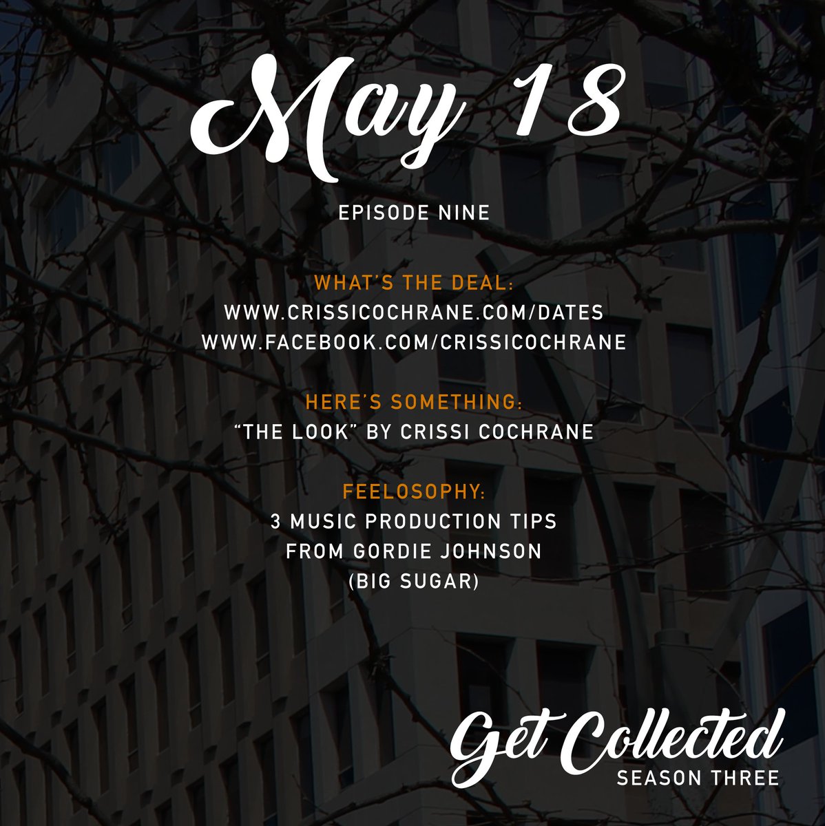 CrissiCochrane's tweet photo. I shared my latest commissioned love song on the #GetCollected #podcast yesterday. Take a listen to "The Look": https://t.co/Isw90HL8X4 #yqg https://t.co/EDw2qHJUUD