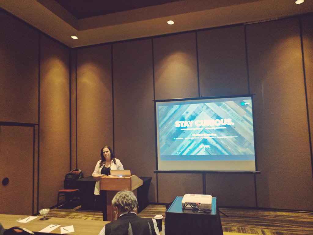 adazlian's tweet image. The great @quorralyne  speaking at #NebrCode