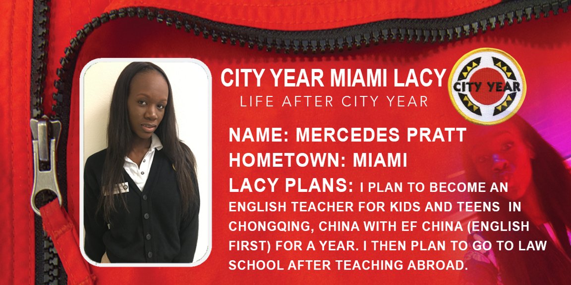 NMSHS_CityYear's tweet photo. We’re preparing to end our service year w/ @cityyear and Ms. Merci will be serving face &amp; serving knowledge to her new students for @efchina https://t.co/dhys0zTP0d