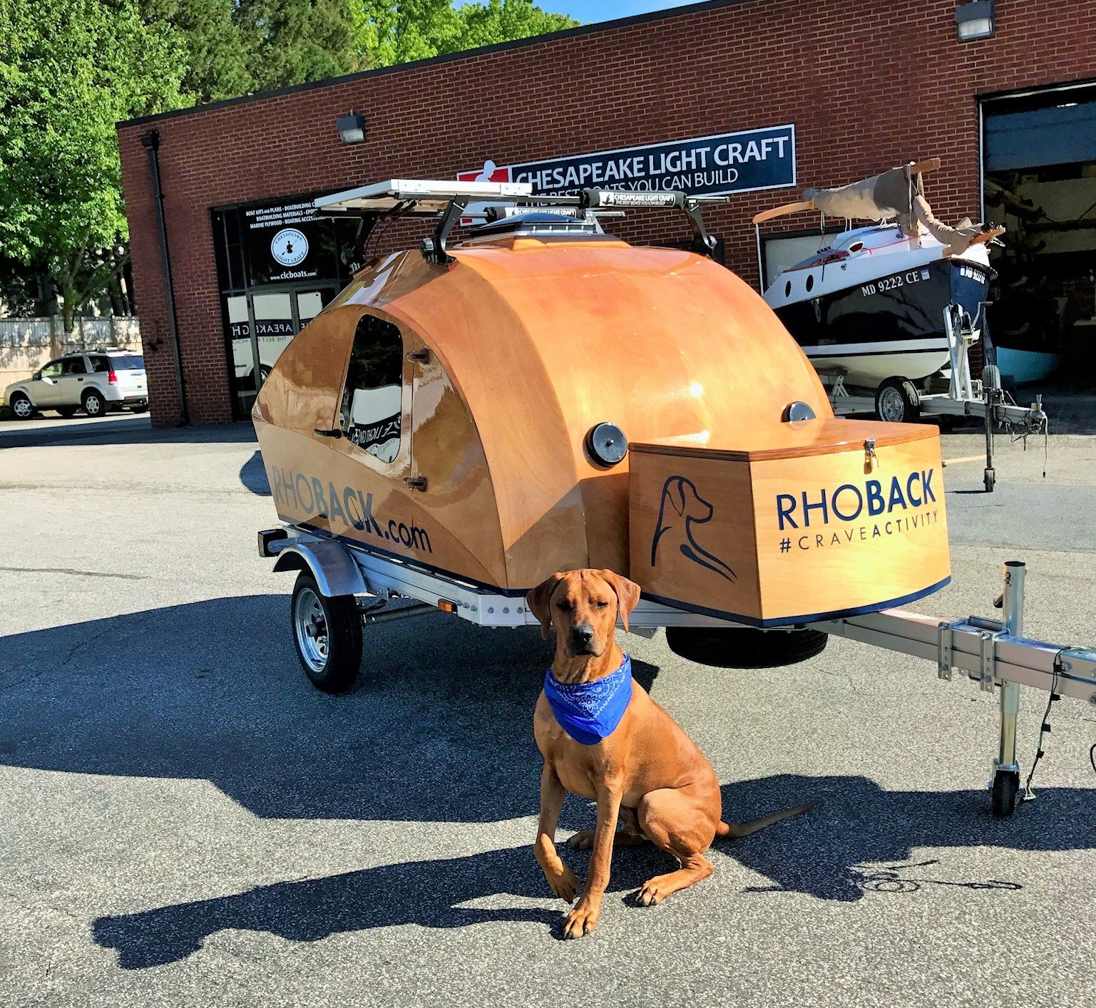 Team Rhoback's Teardrop Camper