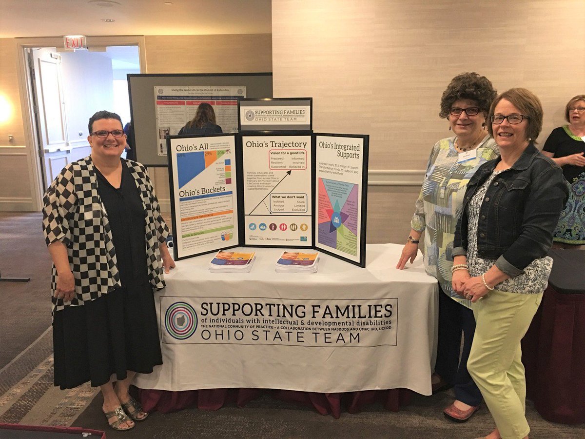 DODDohio's tweet photo. Family Liaison Kim Weimer visited Kansas City this week for the #ChartingtheLifeCourse showcase. Ohio CoP mtg May 24 https://t.co/fc6QPdQ6Y5 https://t.co/pzmGqTDc4t