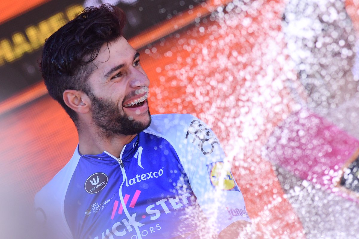 frankecashman's tweet photo. Ahora es hora de celebrar!  #Giro100  https://t.co/rBMCmVBSXE https://t.co/PPn9JRBfrP