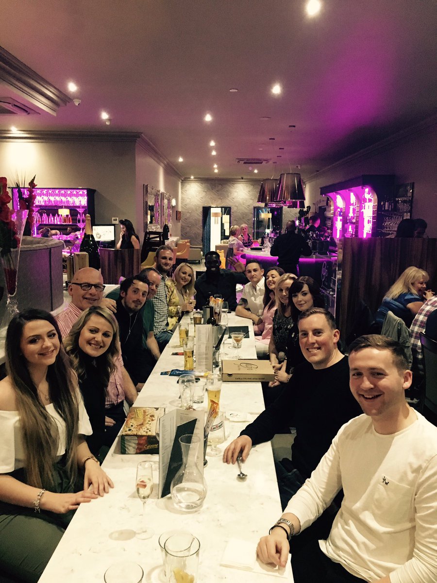 Welcome to our overseas this year Kevon. Amazing meal <a href="/Capri_wakefield/">Capri Restaurant</a> one of our sponsors