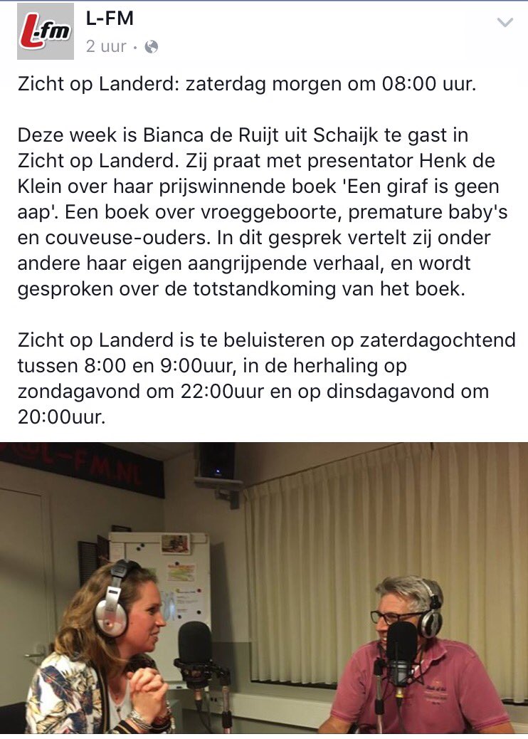 BiancaRuijt's tweet photo. Morgenochtend on air! https://t.co/iuJLeoVMSd