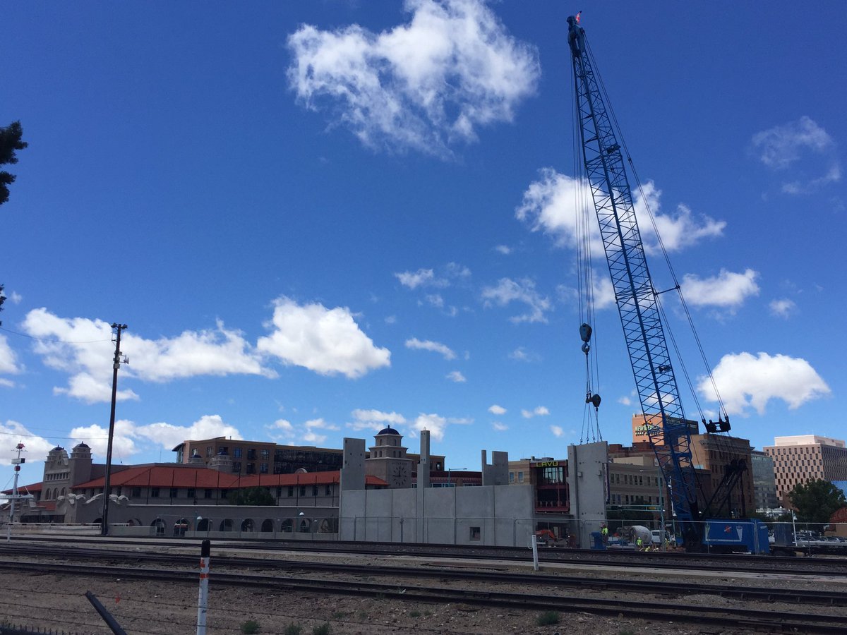citizen_berry's tweet photo. Reaching for the sky at One Central! #KeepBuildingABQ #DowntownABQ https://t.co/tcLmS33vYI