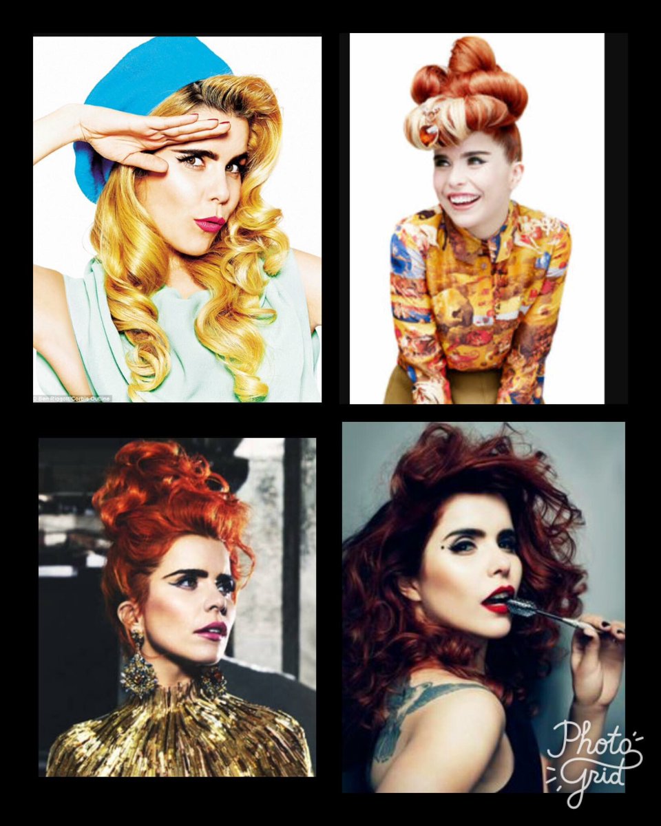 #FridayNightHairHero The beautiful Paloma Faith &amp; her eclectic style, is our weekend hair hero.. #hair #hairstyles #hairhero